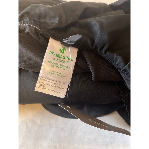 J. Crew Reimagined NWT One Piece Slimming Ruffle Sleeve Padded Swimsuit Size 12 - Picture 6 of 7